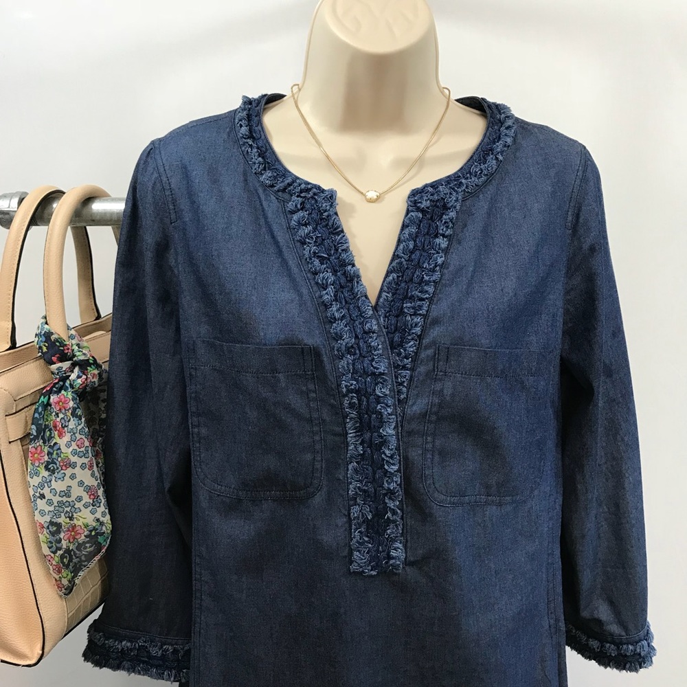 Sara Campbell Blue Denim Dress